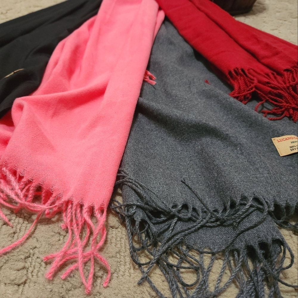 Cashmere scarfs by LUCANO GEOVANNI [ this is from our clothing line]